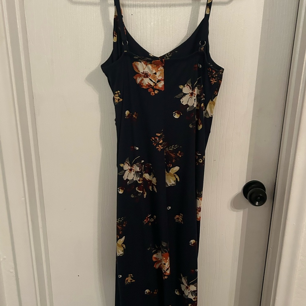 NWT - Nine Britton - Vivienne Knit Fitted Midi Dress - Navy Blue - Sz Medium